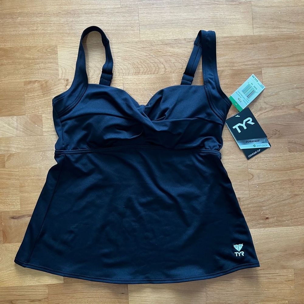 TYR BLACK TANKINI
